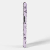 Berufliches Markenzeichen - Modern Lila Logo Case-Mate iPhone Hülle (Rückseite / Rechts)