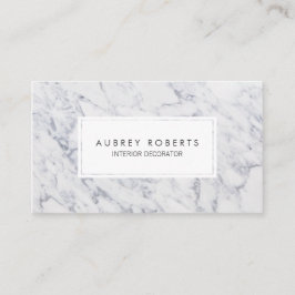 Berufliches Marmormuster Modernes, elegantes Desig Visitenkarte