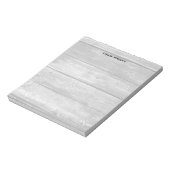 Berufliches Minimalistisches Holz Notizblock (Rotiert)