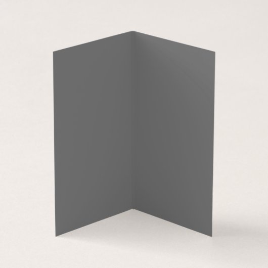 Berufliches minimalistisches, modernes Grau Visitenkarten (Innenseite)