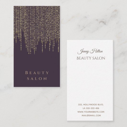 Berufliches, modernes Ambiente Visitenkarte (Vorne/Hinten)