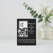 Berufliches, modernes Anwesen Empfehlungskarte (Stehend Vorderseite)