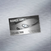 Berufliches modernes Automobil Magnetische Visitenkarte (Beispiel)