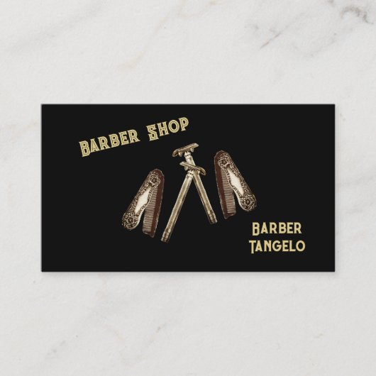 Berufliches, modernes Black Gold-Einfach-Barren Visitenkarte (Vorderseite)