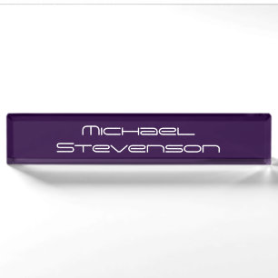 Berufliches, modernes Business Desk Namensplakette