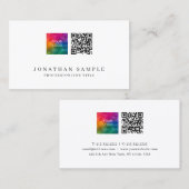 Berufliches modernes Design-Template Niedlich Visitenkarte (Vorne/Hinten)