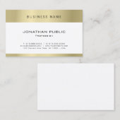 Berufliches modernes Design Visitenkarte (Vorne/Hinten)