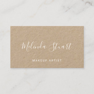 Berufliches, modernes Drehbuchpapier Visitenkarte