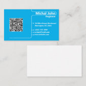 Berufliches, modernes Einfaches Engineering Visitenkarte (Vorne/Hinten)