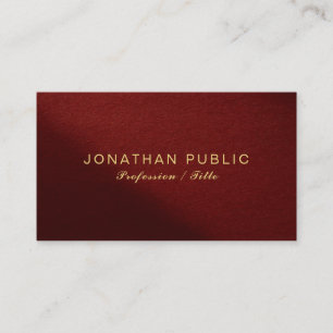 Berufliches, modernes, elegantes Template Visitenkarte