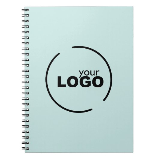 Berufliches, modernes Firmenlogo Notizblock (Vorderseite)