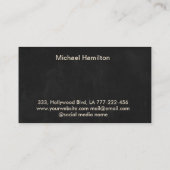 Berufliches modernes Malservice busi Visitenkarte (Rückseite)