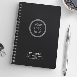 Berufliches, modernes Minimalistisches Firmenlogo Notizblock