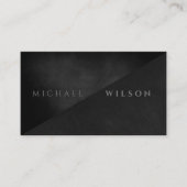 Berufliches, modernes schlicht-minimalistisches Bu Visitenkarte (Vorderseite)