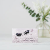 Berufliches, modernes Schmetterlingstich Visitenkarte (Stehend Vorderseite)