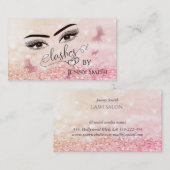 Berufliches, modernes Schmetterlingstich Visitenkarte (Vorne/Hinten)