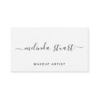 Berufliches, modernes Script schwarz und weiß