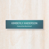 Berufliches modernes Türzeichen Türschild (Vorderseite )