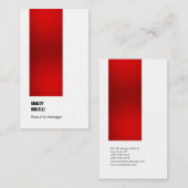 Berufliches, modernes und luxuriöses Design Visitenkarte (Vorne/Hinten)