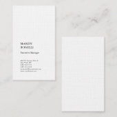 Berufliches, modernes und luxuriöses Design Visitenkarte (Vorne/Hinten)