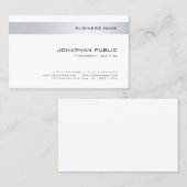 Berufliches, modernes Unternehmen Visitenkarte (Vorne/Hinten)