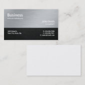 Berufliches modernes visitenkarte (Vorne/Hinten)