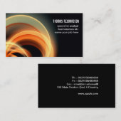 berufliches, modernes Visitenkartendesign Visitenkarte (Vorne/Hinten)