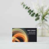 berufliches, modernes Visitenkartendesign Visitenkarte (Stehend Vorderseite)