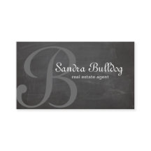 Berufliches Monogramm-elegante wirkliche