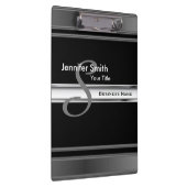 Berufliches Monogramm Klemmbrett (Rechts)