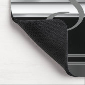 Berufliches Monogramm Mousepad (Ecke)