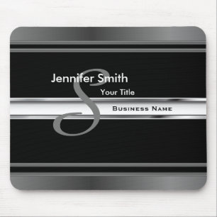 Berufliches Monogramm Mousepad