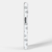 Berufliches Muster-Logo Modern White Case-Mate iPhone Hülle (Rückseite / Rechts)