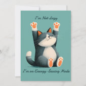 Berufliches Nickerchen Taker Funny Sleeping Chat Ankündigung (Vorderseite)