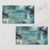 Berufliches Notar Public Elegante Script Schlicht Visitenkarte (Vorne/Hinten)