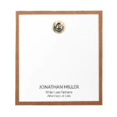 Berufliches Notepad Notizblock (Vorderseite)