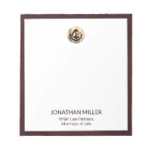 Berufliches Notepad Notizblock (Vorderseite)