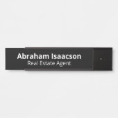 Berufliches Office - Modernes Türschild (Vorderseite )