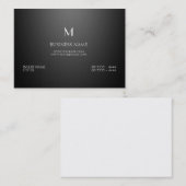 Berufliches Pariser elegantes Visitenkarte (Vorne/Hinten)