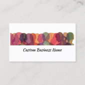 Berufliches Personal Mgr, HR Mgr Visitenkarte (Rückseite)