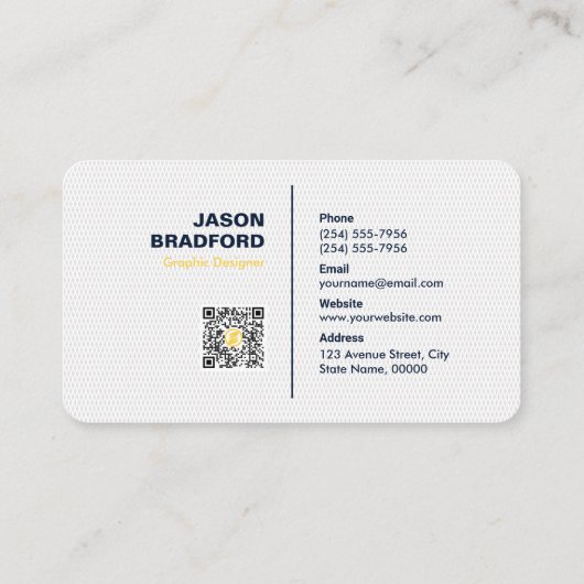 Berufliches Personalisiertes Unternehmen C Visitenkarte (Rückseite)