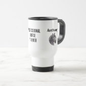 Berufliches Pferdeausbilder - Pferdezucht Reisebecher (VorderseiteRechts)