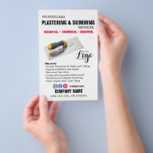 Berufliches Planen und Skimming - Flyer (Handgriff)