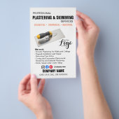 Berufliches Planen und Skimming - Flyer (Handgriff)