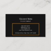 Berufliches QR-Code-Business-Logo Visitenkarte (Rückseite)