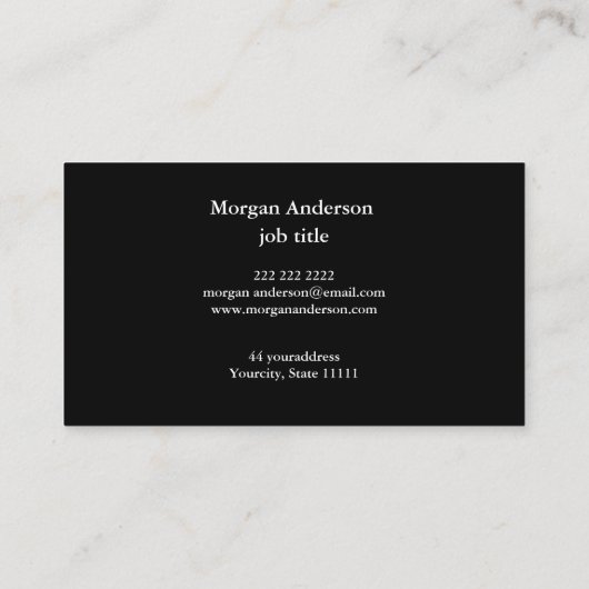 Berufliches QR-Code-Firmenlogo Visitenkarte (Rückseite)