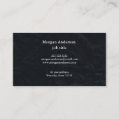 Berufliches QR-Code-Firmenlogo Visitenkarte (Rückseite)