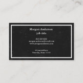 Berufliches QR-Code-Firmenlogo Visitenkarte (Rückseite)