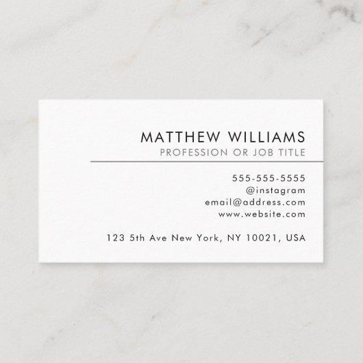 Berufliches QR-Code-Logo Visitenkarte (Rückseite)