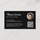 Berufliches QR-Foto Visitenkarte (Vorderseite)